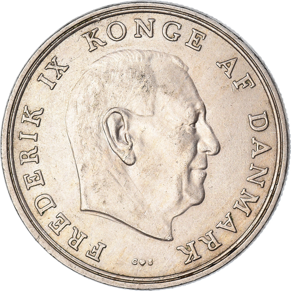 Munten, Denemarken, 5 Kroner, 1961