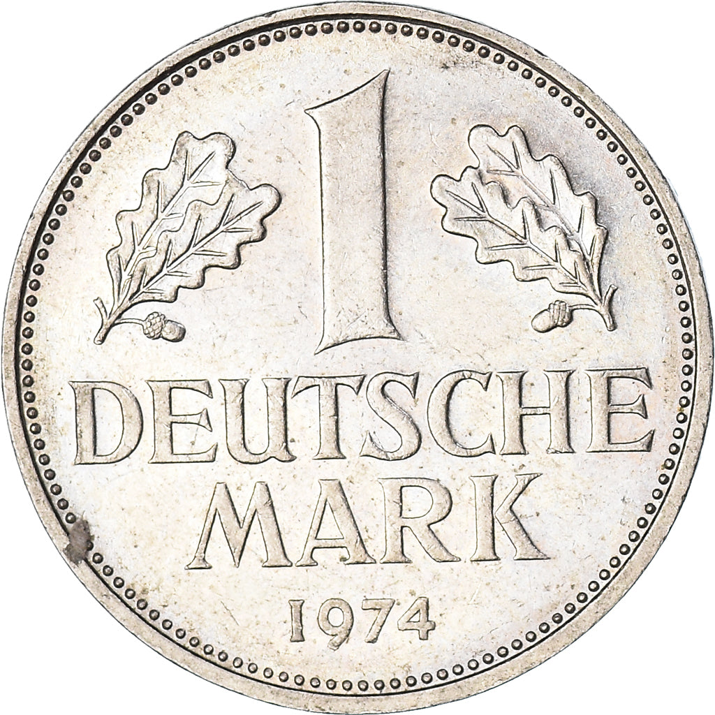 Münze, Bundesrepublik Deutschland, Mark, 1974
