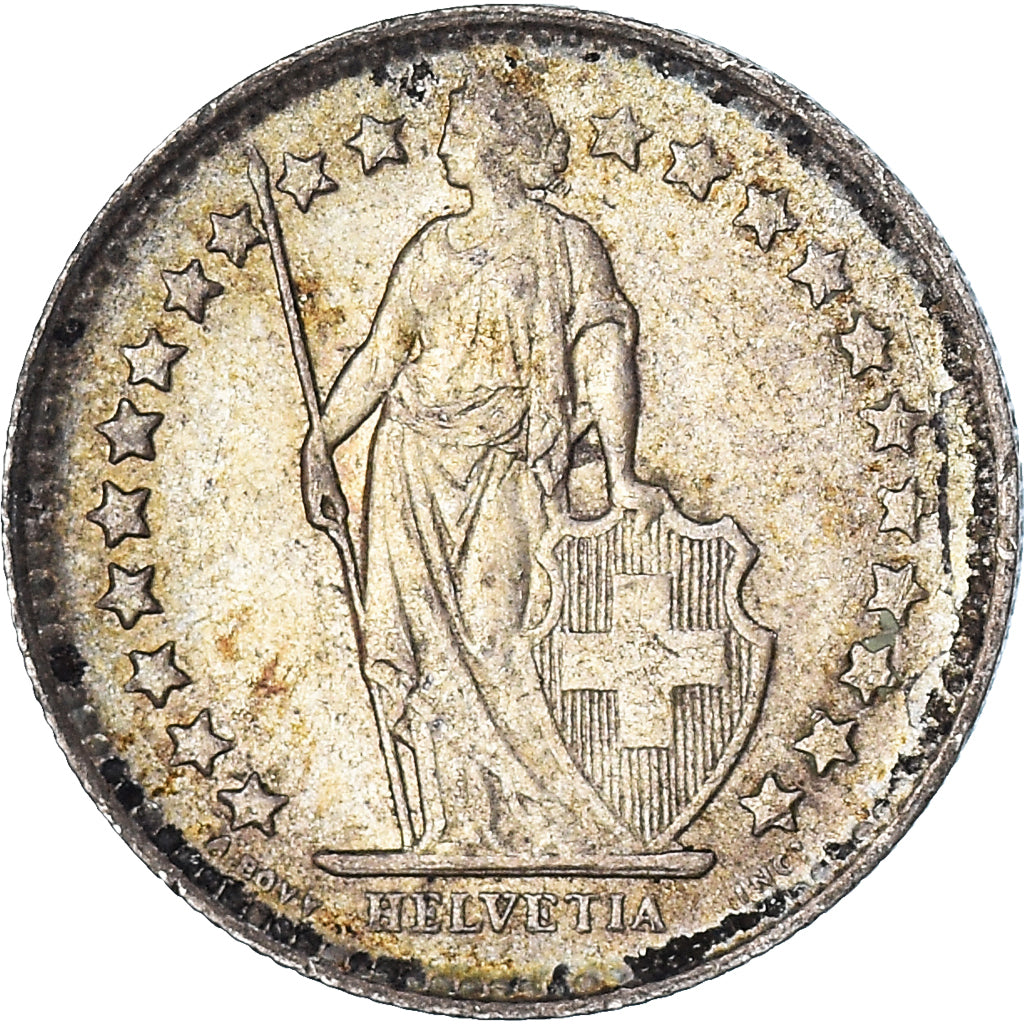 Moeda, Suíça, 1/2 Franc, 1946