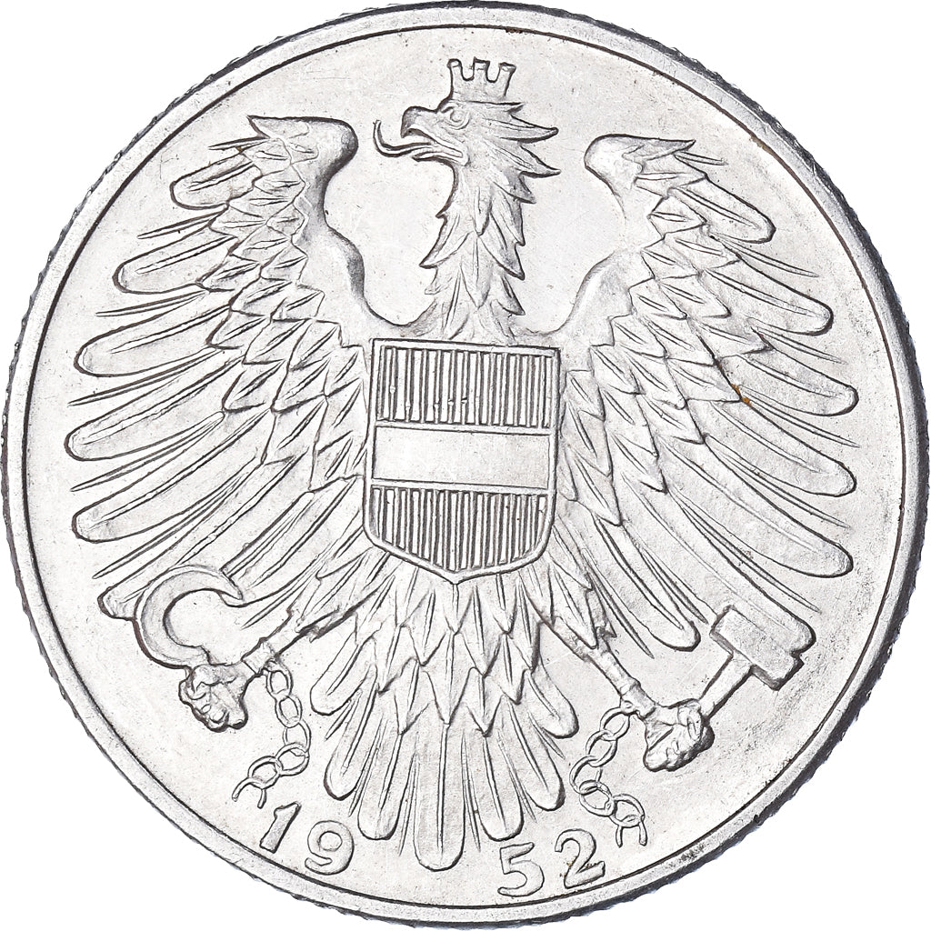 Coin, Austria, 5 Schilling, 1952