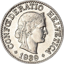 Münze, Schweiz, 10 Rappen, 1939