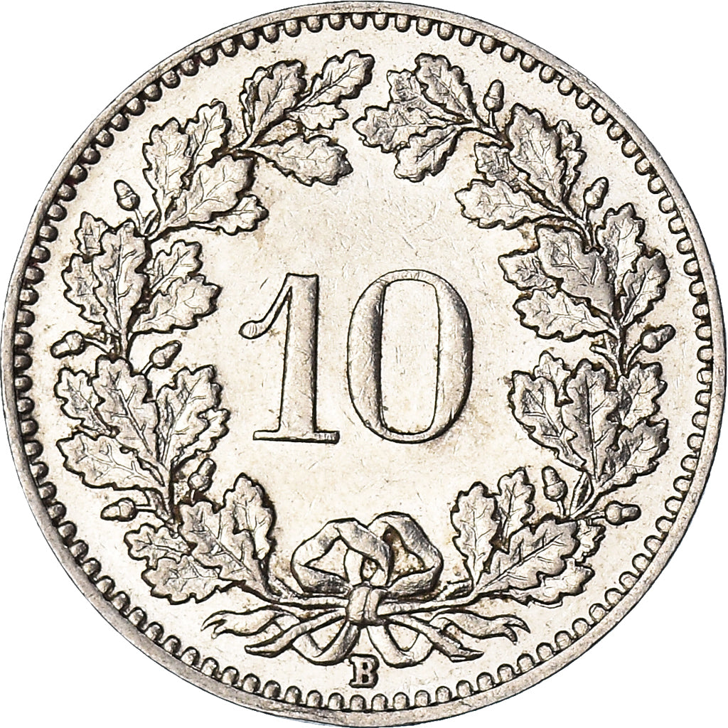 Münze, Schweiz, 10 Rappen, 1939