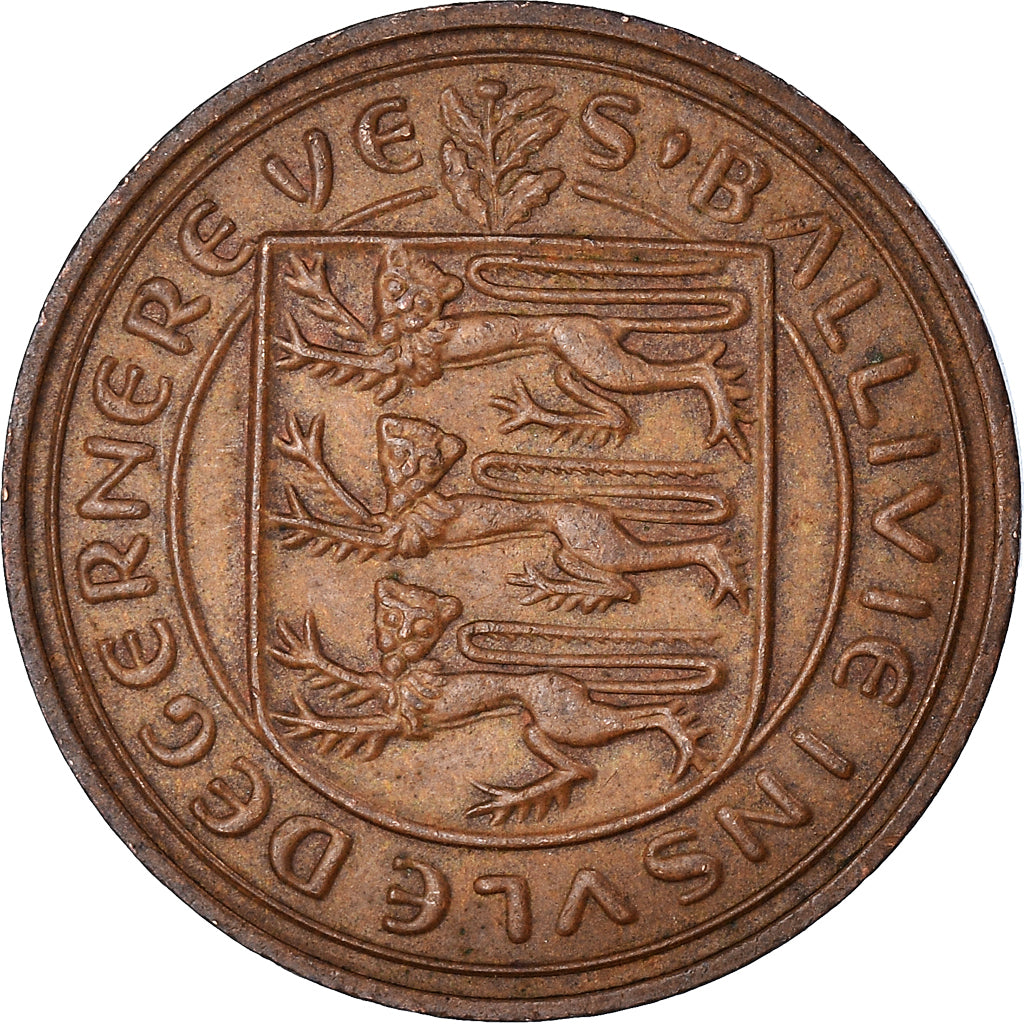 Coin, Guernsey, 2 New Pence, 1971