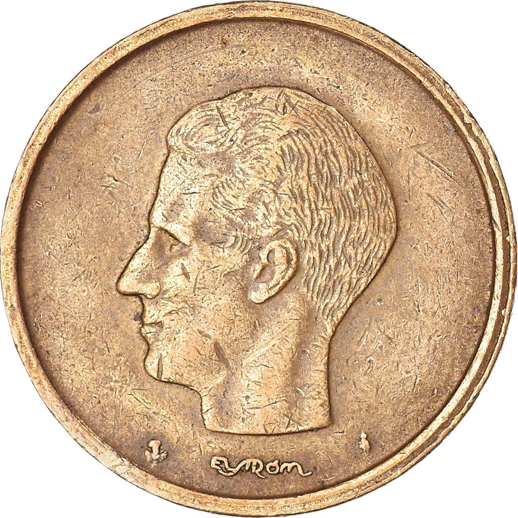 Moeda, Bélgica, 20 Francs, 1980