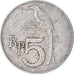 Monnaie, Indonésie, 5 Rupiah, 1970