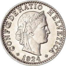 Coin, Switzerland, 20 Rappen, 1924