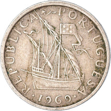 Coin, Portugal, 2-1/2 Escudos, 1969
