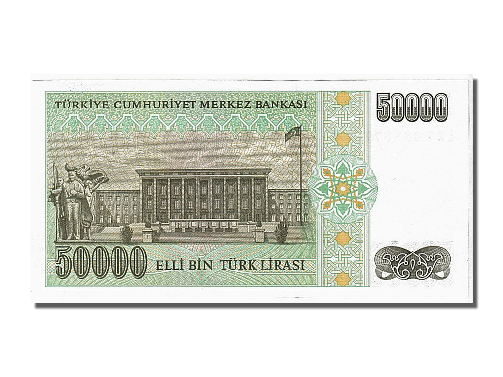 Turkey, 50,000 Lira, 1970, KM #204, UNC(65-70), L27 488377