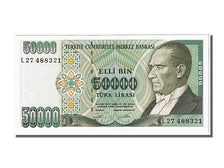 Banconote, Turchia, 50,000 Lira, 1970, FDS