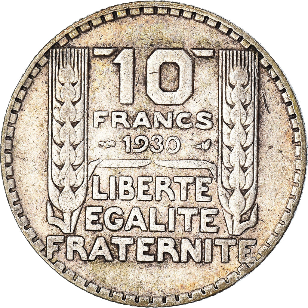 Moeda, França, 10 Francs, 1930