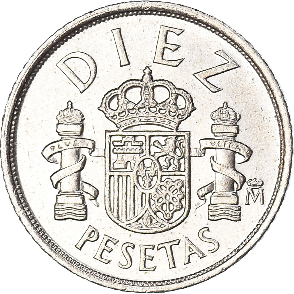 Münze, Spanien, 10 Pesetas, 1985