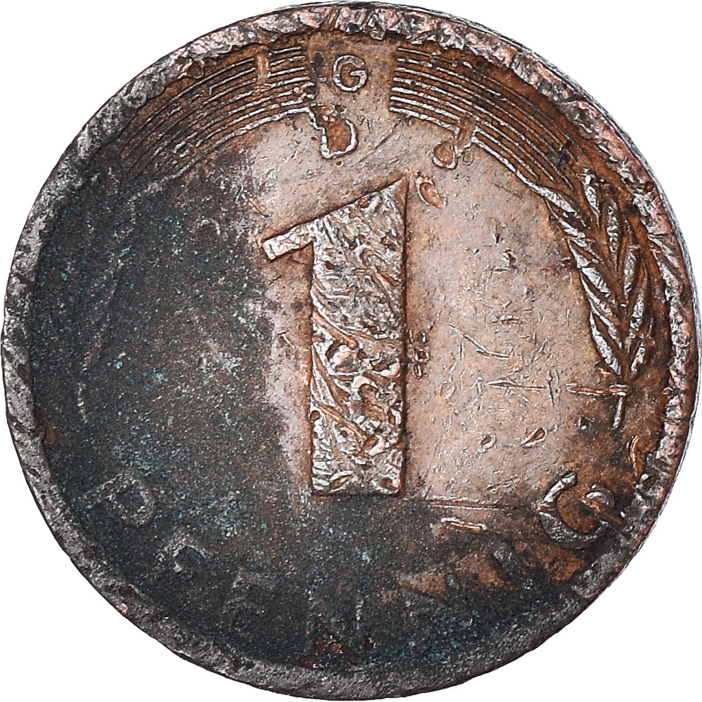 Moneda, ALEMANIA - REPÚBLICA FEDERAL, Pfennig, 1987