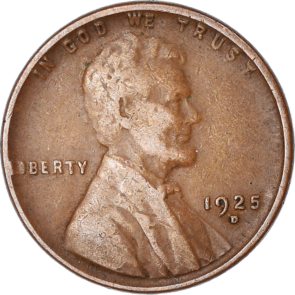 Monnaie, États-Unis, Cent, 1925