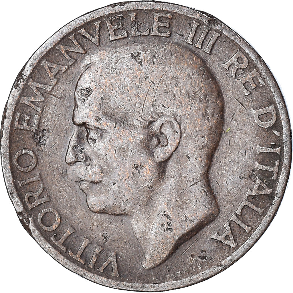 Moneta, Italia, 10 Centesimi, 1923