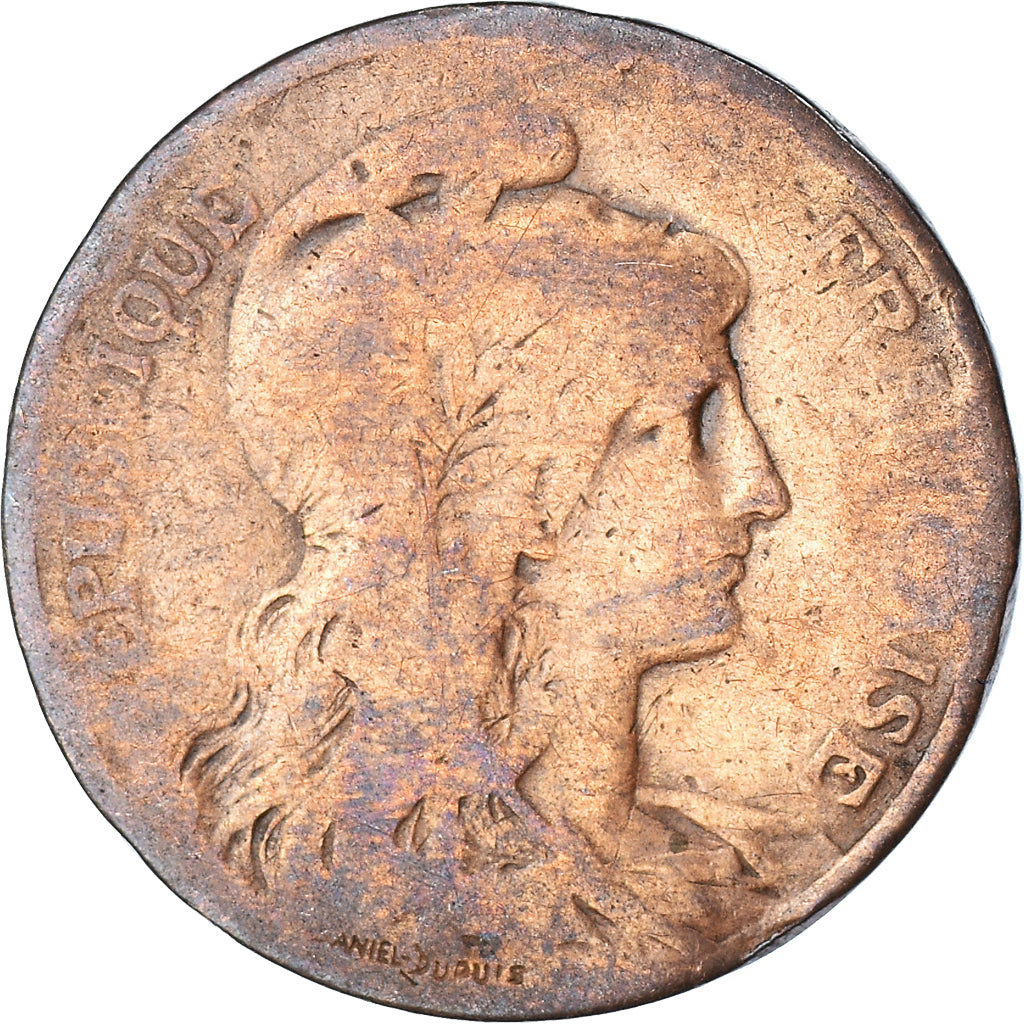 Monnaie, France, 5 Centimes, 1906