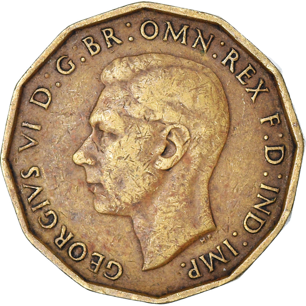 Monnaie, Grande-Bretagne, 3 Pence, 1937