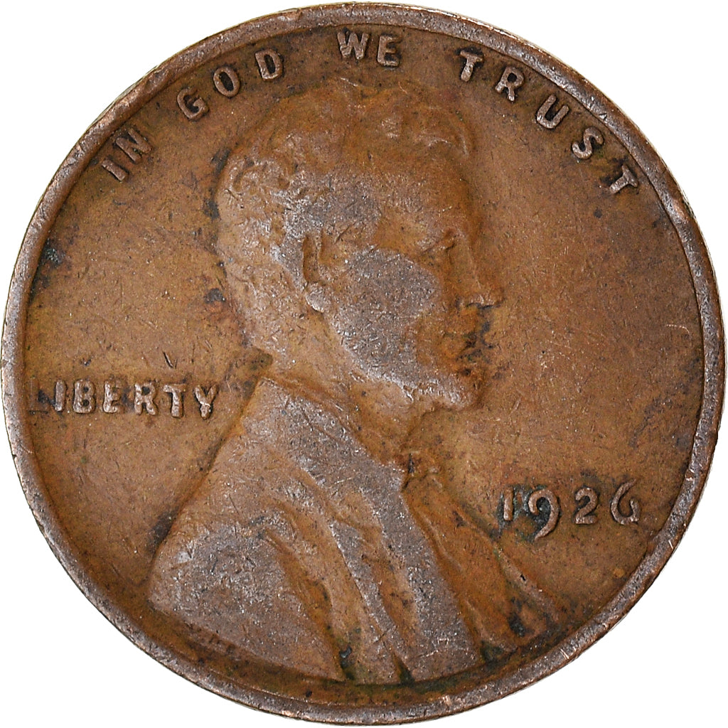 Moeda, Estados Unidos da América, Cent, 1926