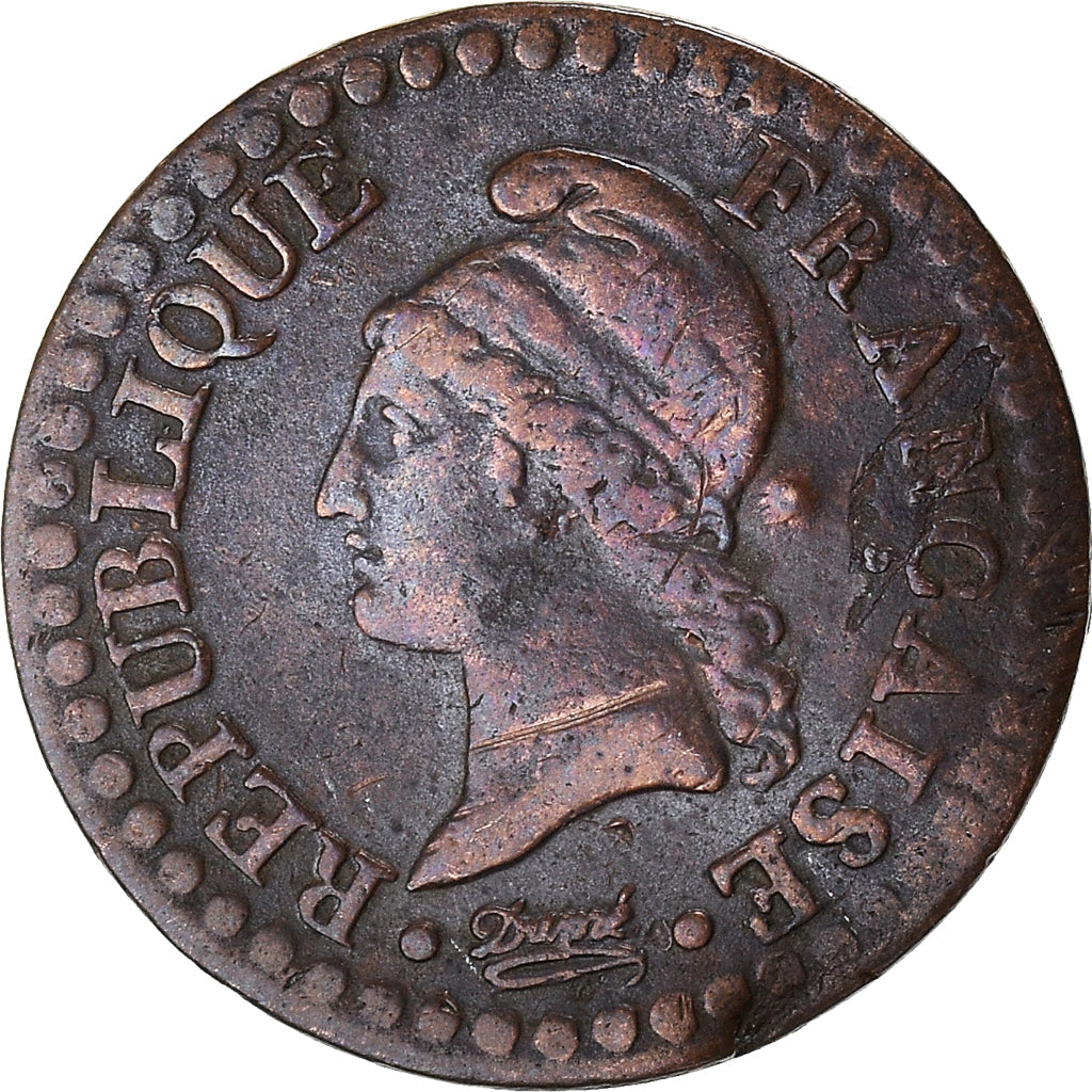 Coin, France, Centime, 1797