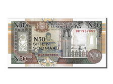 Billet, Somalie, 50 N Shilin = 50 N Shillings, 1991, NEUF