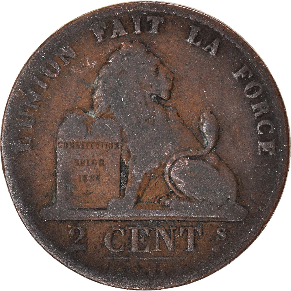 Munten, België, 2 Centimes, Undated