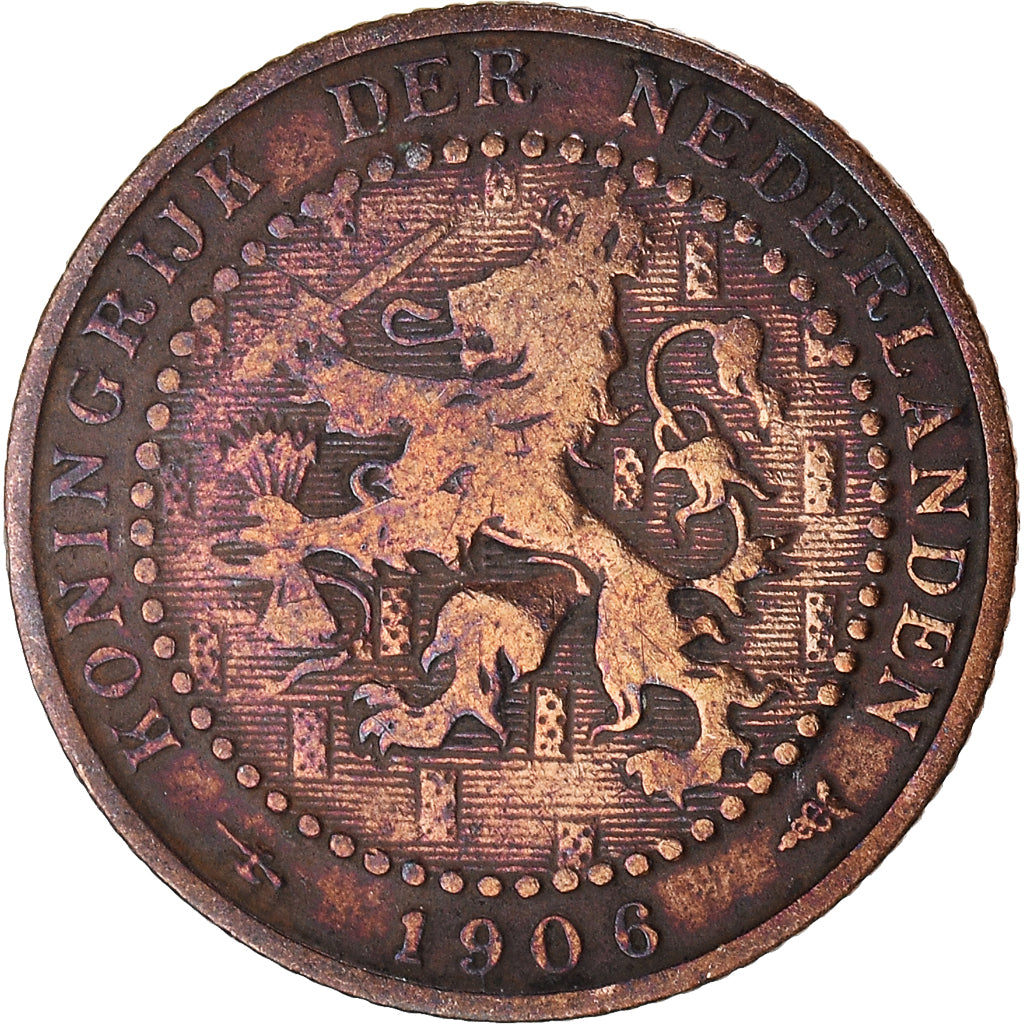 Moneda, Países Bajos, Cent, 1906