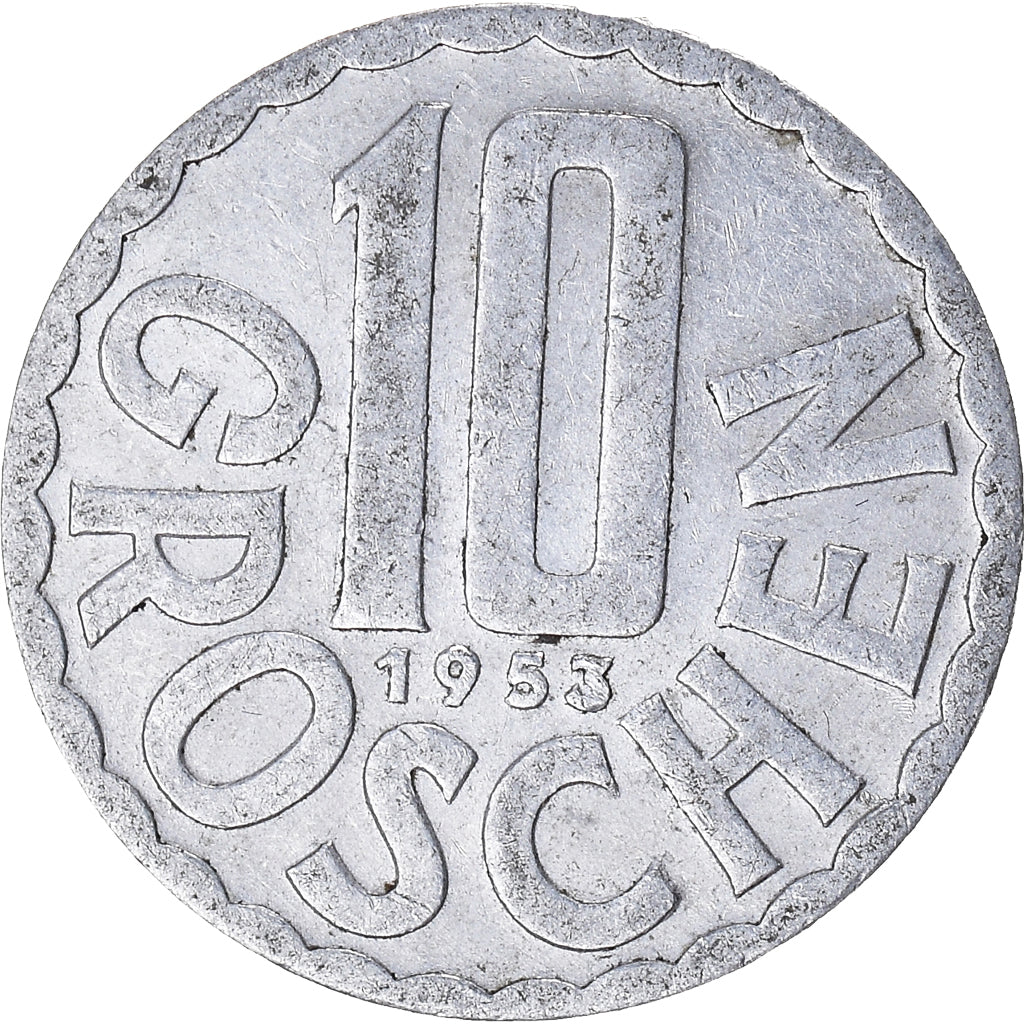 Coin, Austria, 10 Groschen, 1953