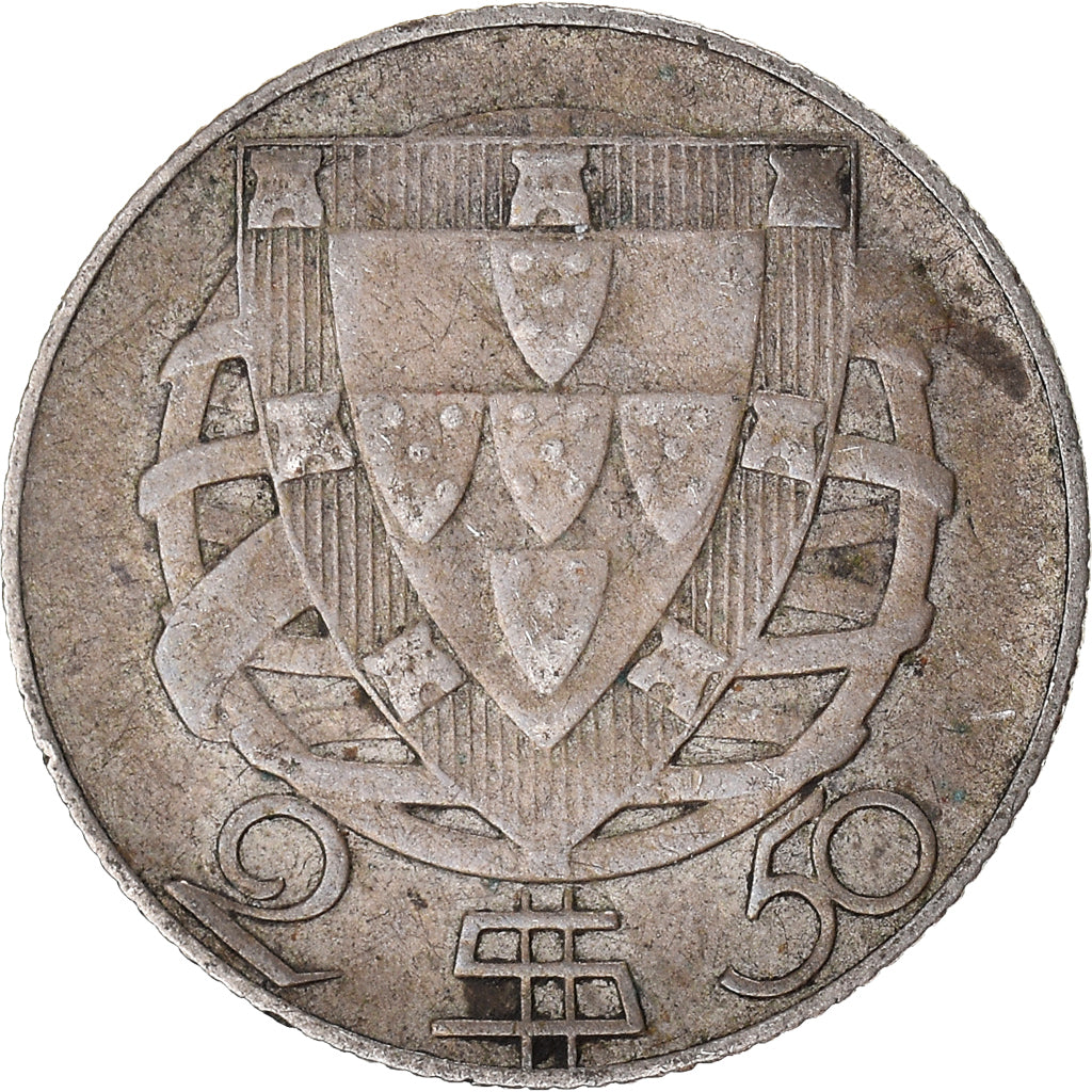 Coin, Portugal, 2-1/2 Escudos, 1932