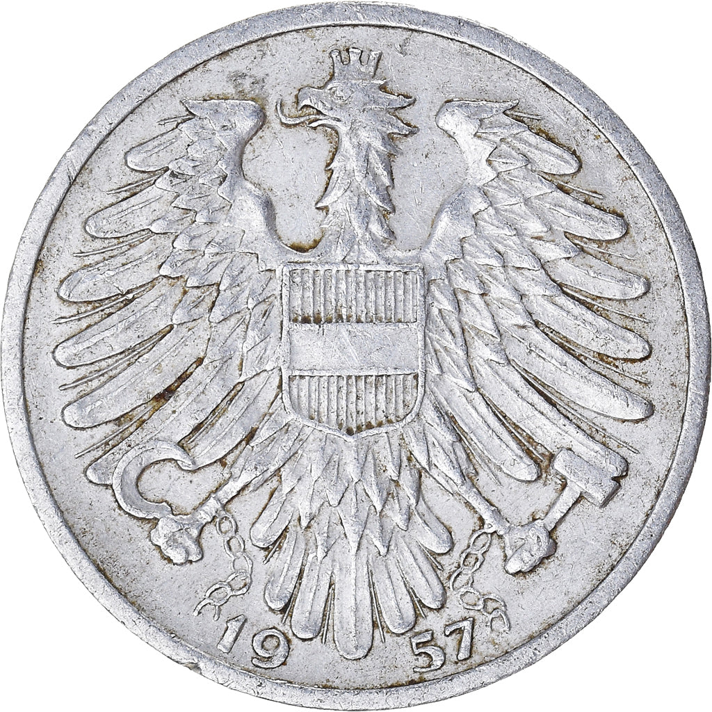 Munten, Oostenrijk, Schilling, 1957