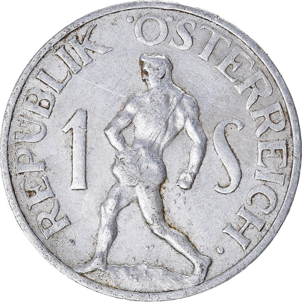 Munten, Oostenrijk, Schilling, 1957