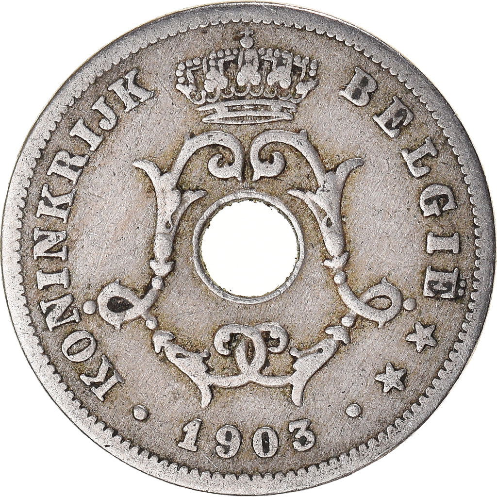 Moneta, Belgio, 10 Centimes, 1903