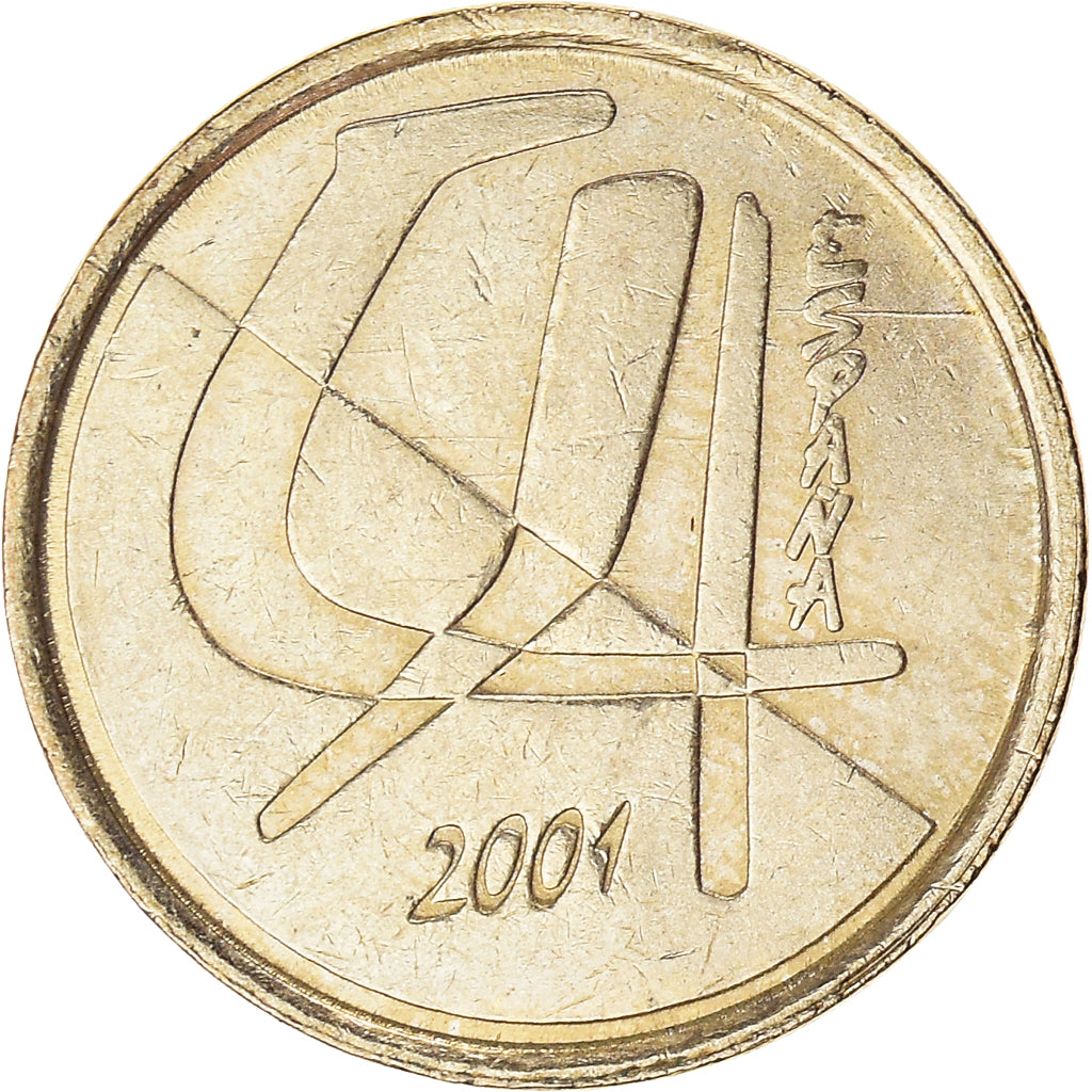 Moneta, Hiszpania, 5 Pesetas, 2001
