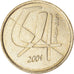 Coin, Spain, 5 Pesetas, 2001