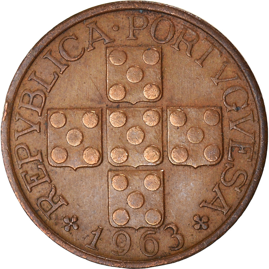Coin, Portugal, 20 Centavos, 1963