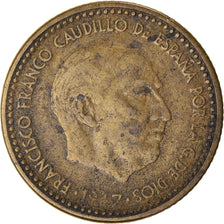 Moneta, Spagna, 1 Peseta, Undated (1947)
