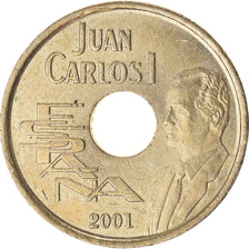 Moneda, España, 25 Pesetas, 2001