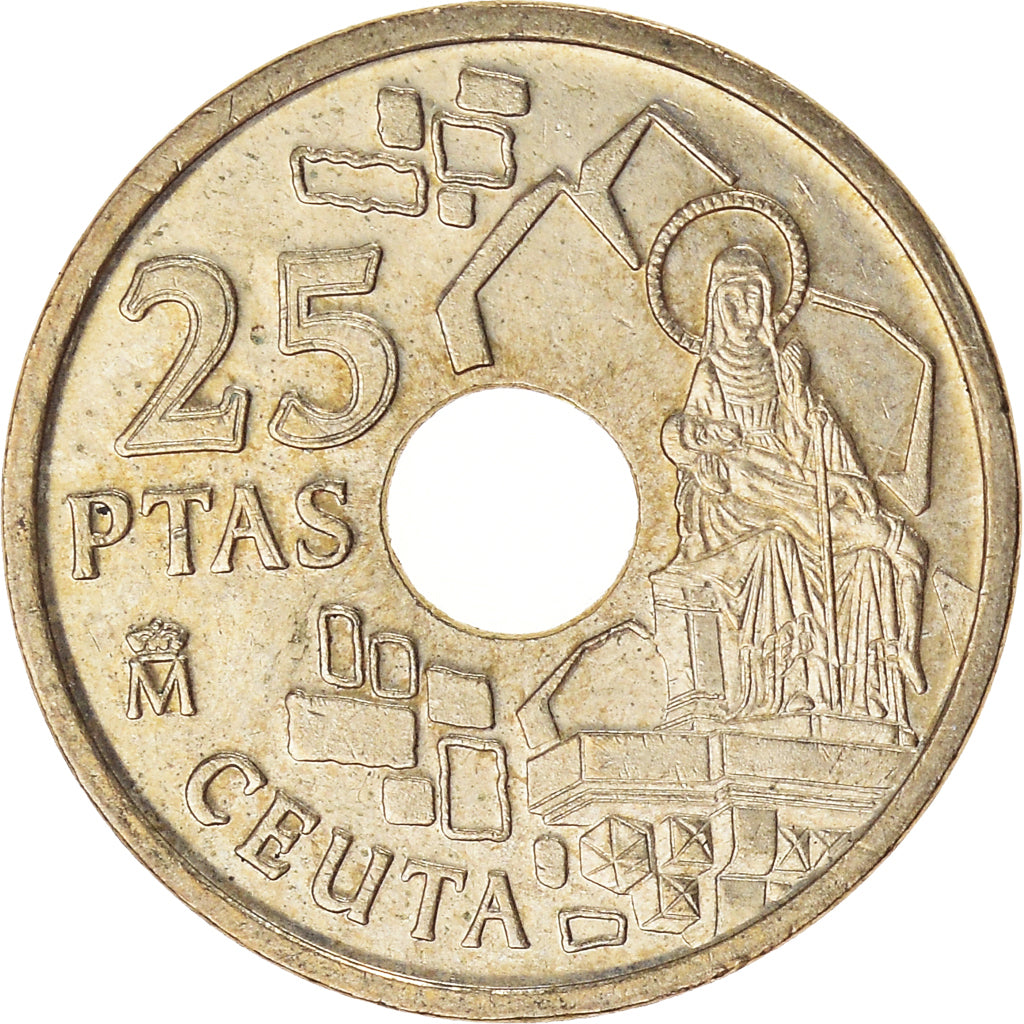 Monnaie, Espagne, 25 Pesetas, 1998