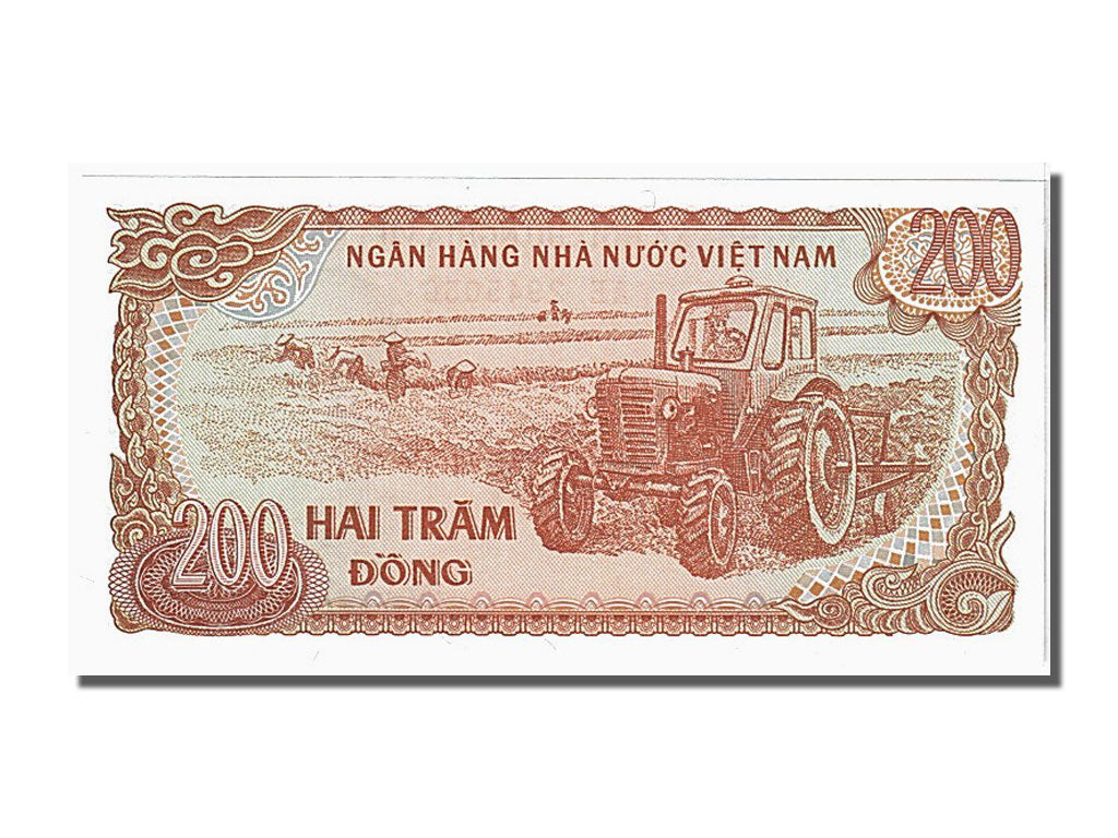 Viet Nam, 200 D<ox>ng, 1987, KM #100a, UNC(65-70), AE2945050