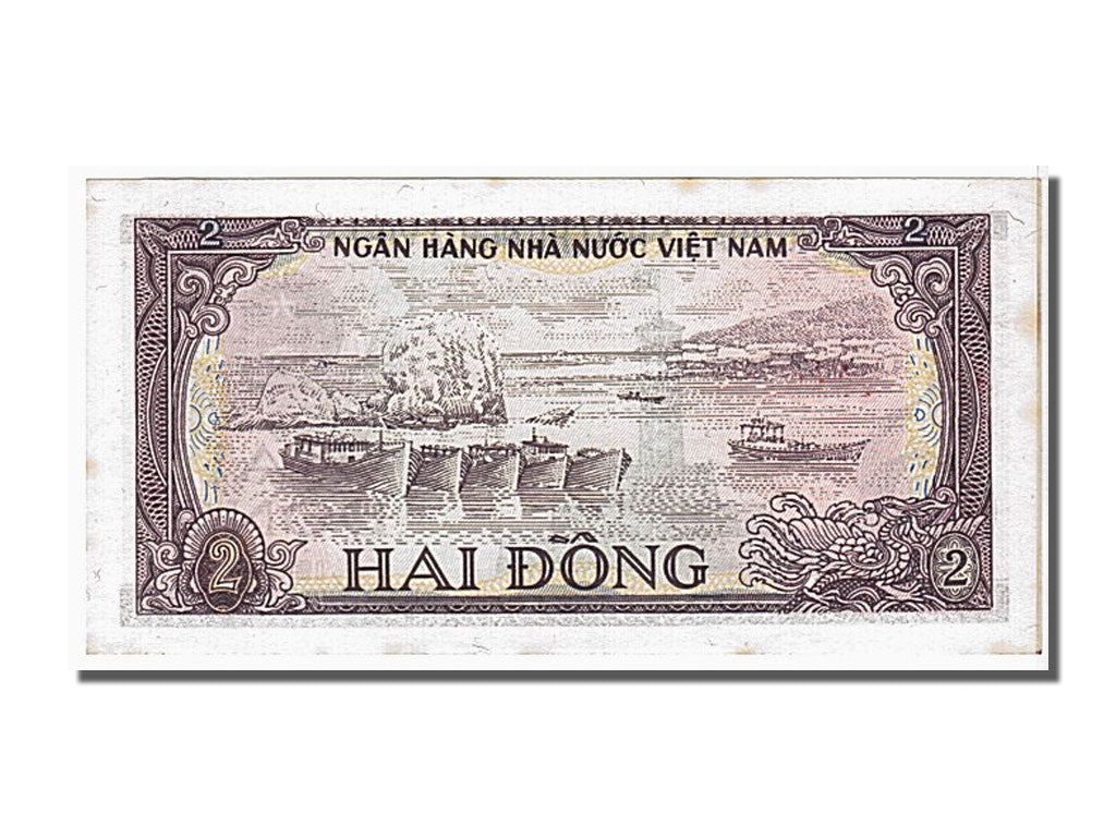 Banconote, Vietnam, 2 D<ox>ng, 1985, FDS