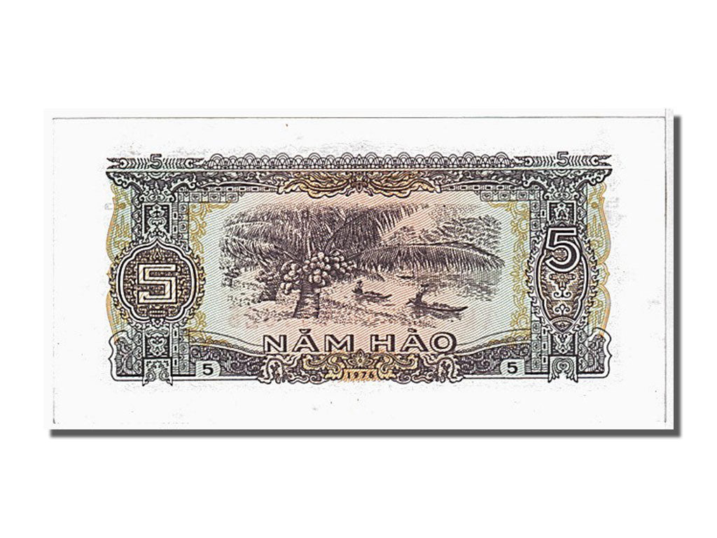 Viet Nam, 5 Hao, 1976, KM #79a, UNC(65-70), 077025