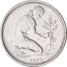 Moneta, GERMANIA - REPUBBLICA FEDERALE, 50 Pfennig, 1973