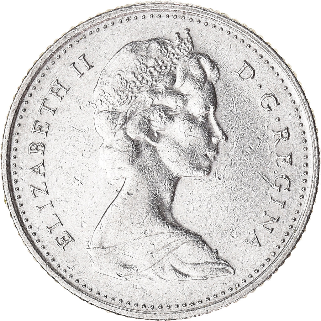 Moneta, Canada, 10 Cents, 1974