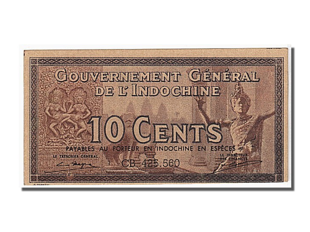 Indochine, 10 cents type Gouvernement Général 1ère Emission