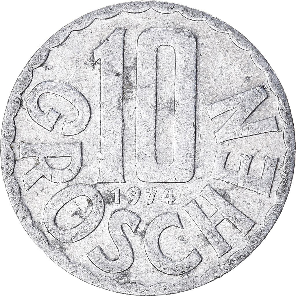 Coin, Austria, 10 Groschen, 1974