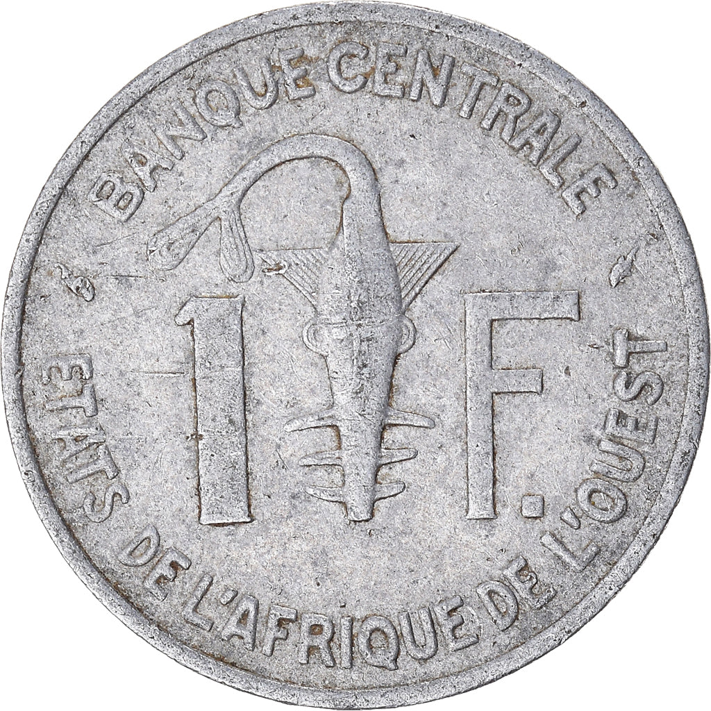 Münze, West African States, Franc, 1975