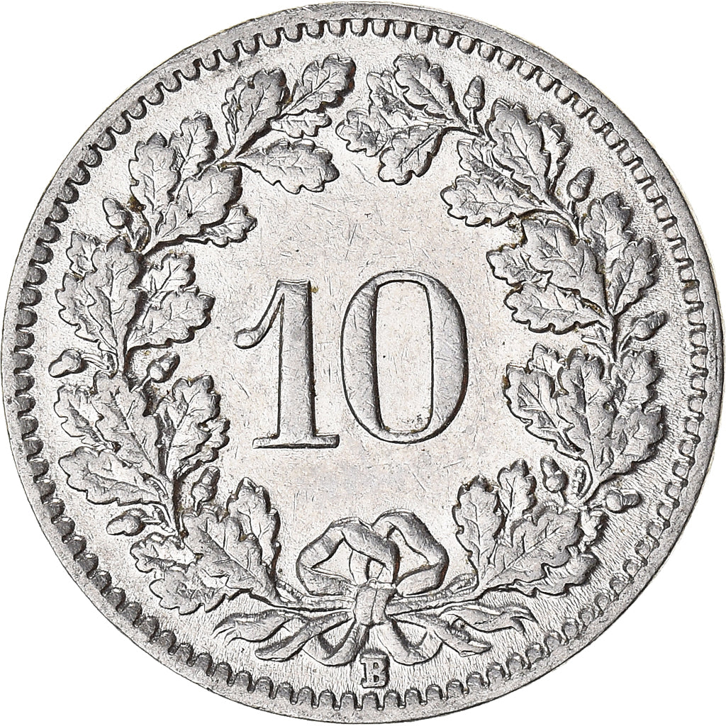Münze, Schweiz, 10 Rappen, 1939