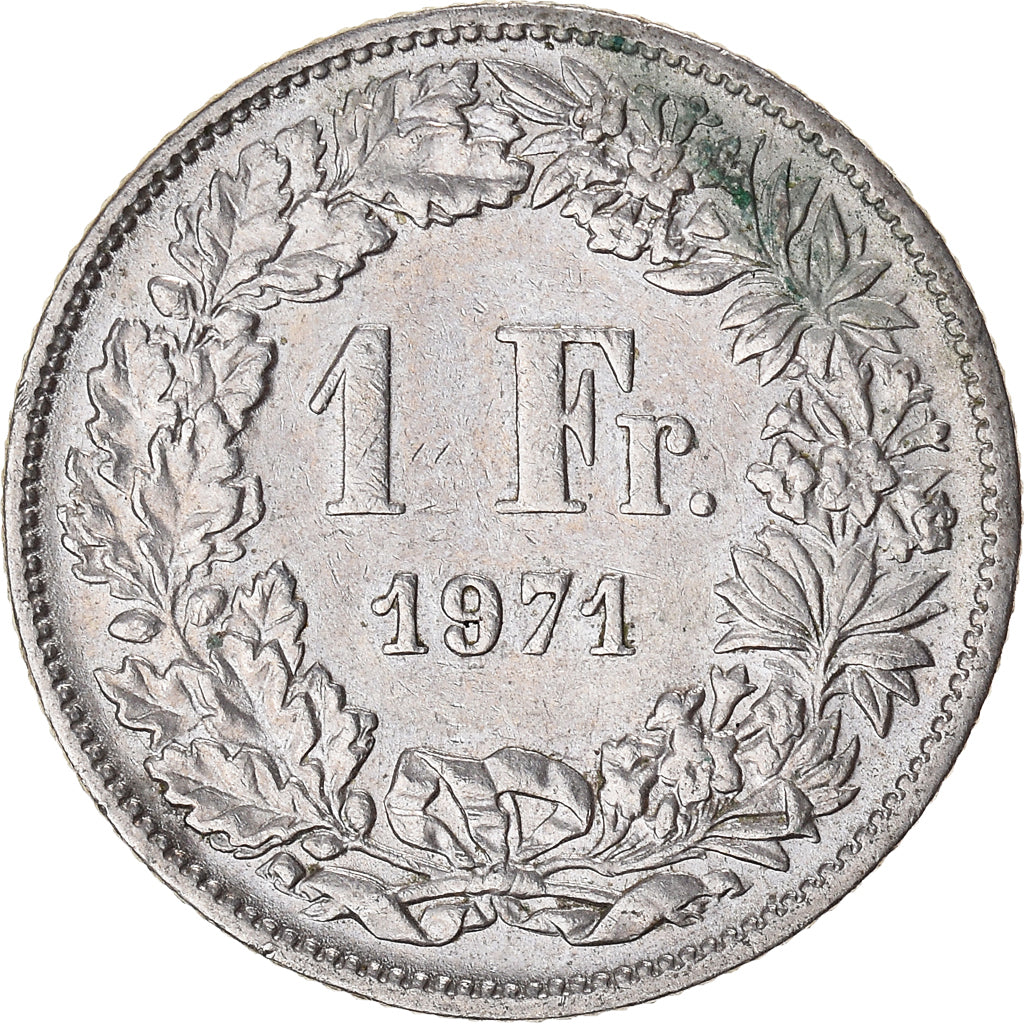 Coin, Switzerland, Franc, 1971