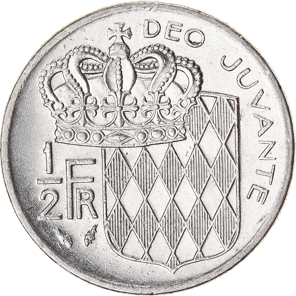 Moneta, Monaco, 1/2 Franc, 1979