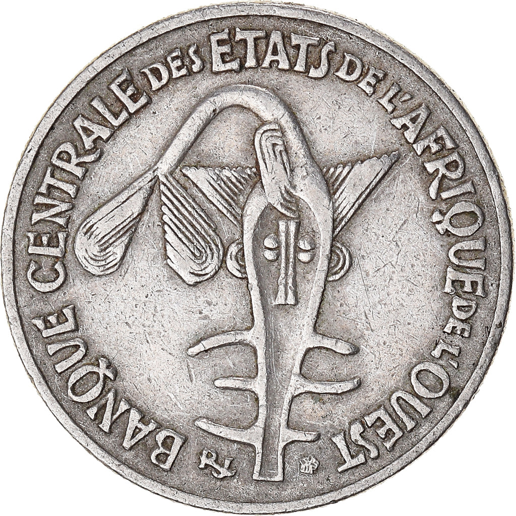Moeda, Estados da África Ocidental, 50 Francs, 1972