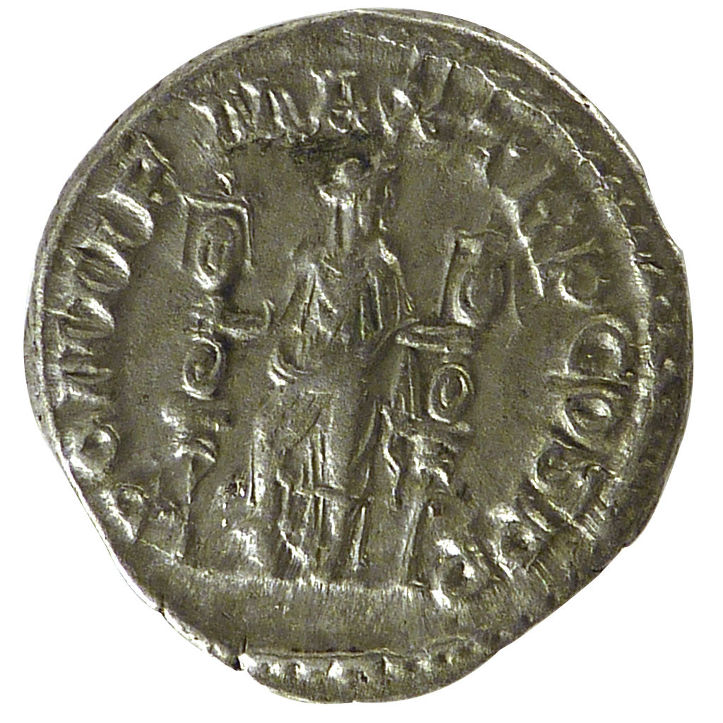 Macrinus, Denarius, AU(50-53), Silver, Cohen #60, 3.30
