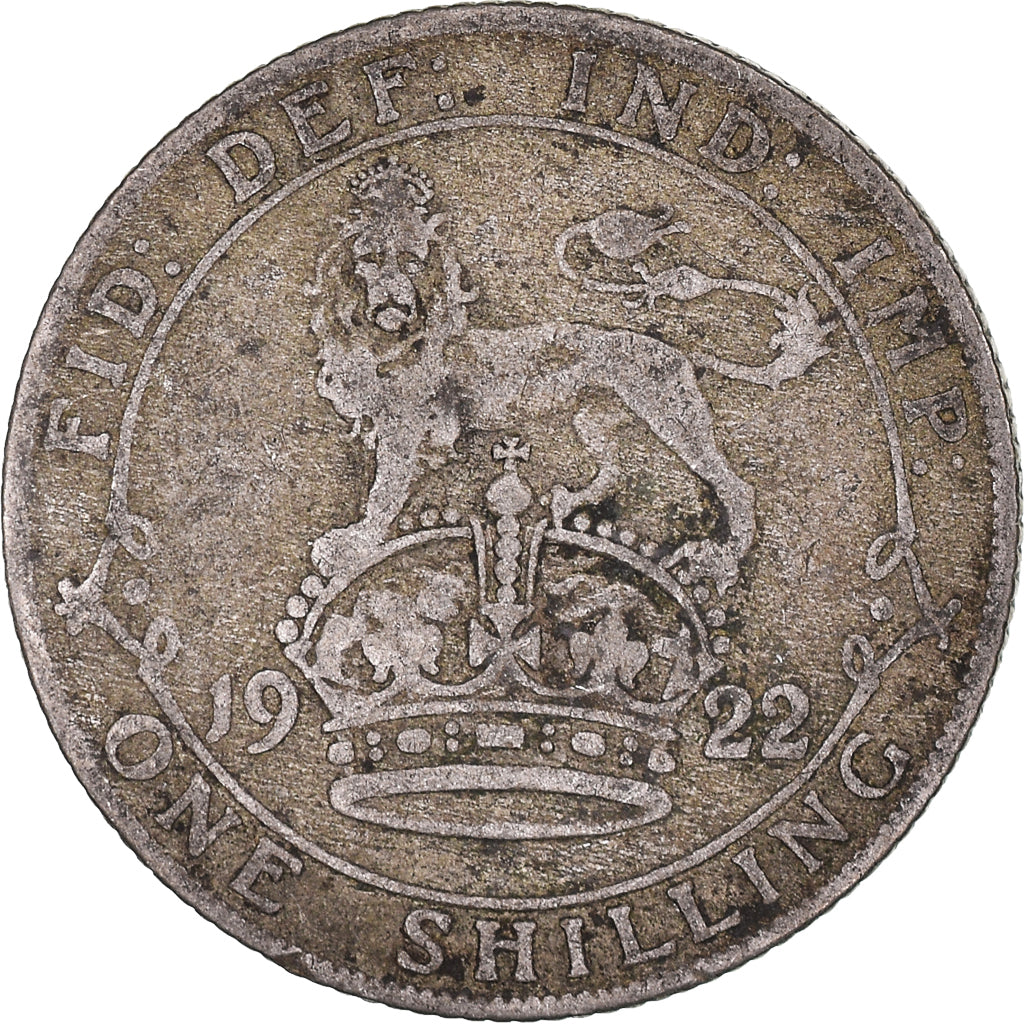 Moeda, Grã-Bretanha, Shilling, 1922